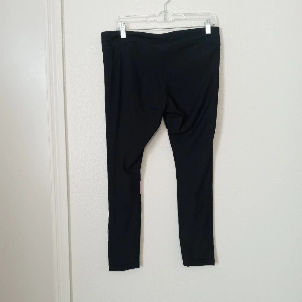 Under Armour Compression Athletic Colorblock Black Heatgear Leggings XL - Picture 2 of 6